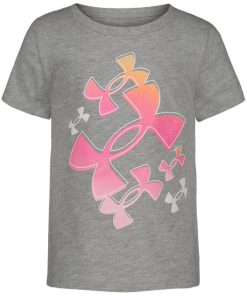 Under Armour Girls-Little Girls’ UA Core Flyer T-Shirt-under armoir