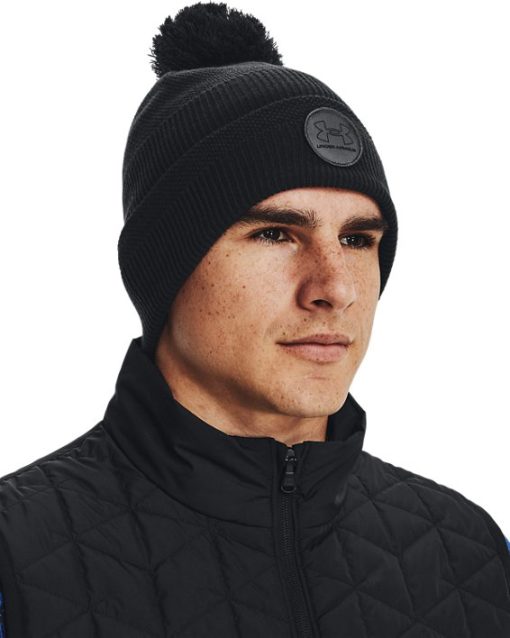 Under Armour Accessories-Men's UA Driver Pom Beanie-under armour outlet - Image 2