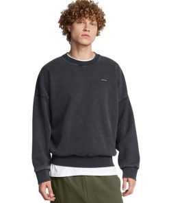 Under Armour Fall Picks-Men’s UA Icon Heavyweight Fleece Wash Oversized Crew-under armour near me