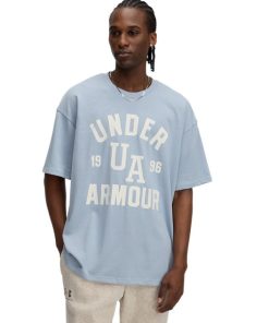 Under Armour Shirts & Tops-Men’s UA Heavyweight Varsity Oversized Short Sleeve-underarmor