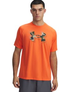 Under Armour Shirts & Tops-Men’s UA Tech™ Print Fill Short Sleeve-under armor outlet