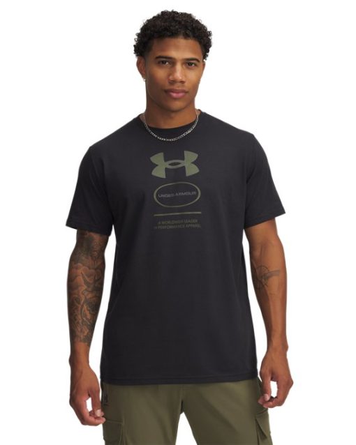 Under Armour Shirts & Tops-Men's UA Branded Gel Stack Short Sleeve-under armor outlet