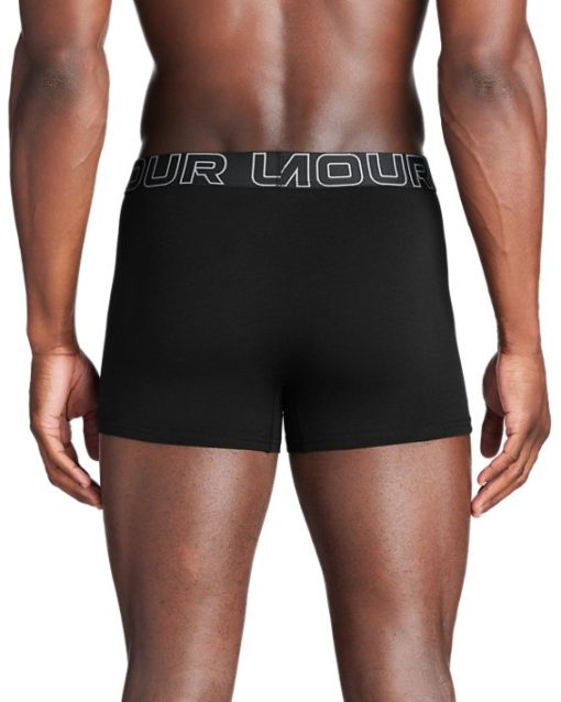 Under Armour Underwear-Men's UA Performance Cotton 3" 3-Pack Boxerjock®-underarmour outlet - Image 2