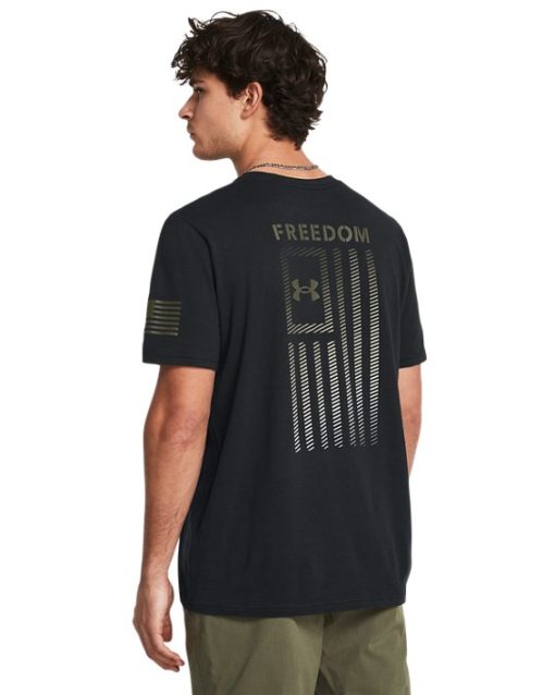 Under Armour Shirts & Tops-Men's UA Freedom Flag Gradient T-Shirt-under armor outlet - Image 2