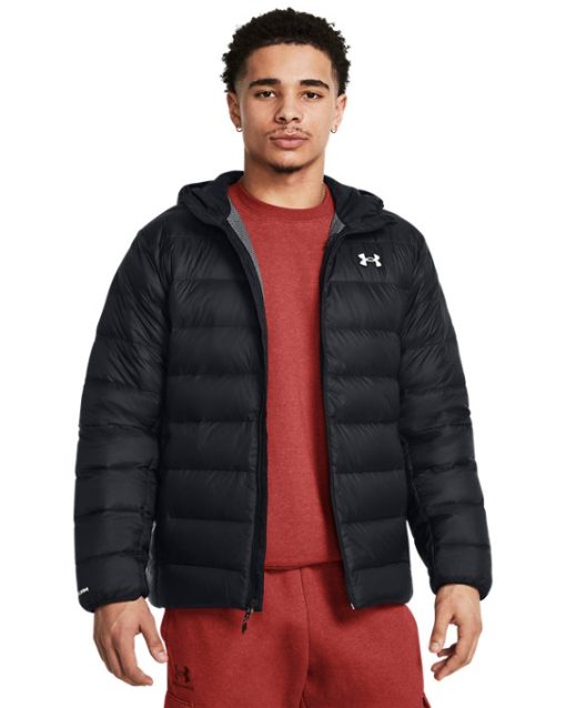 Under Armour-Men's UA Legend Down Hooded Jacket-under armor outlet