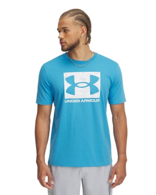 Under Armour Shirts & Tops-Men's UA ABC Camo Boxed Logo Short Sleeve-underarmour outlet