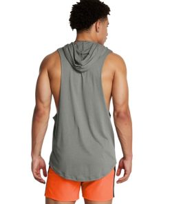 Under Armour Shirts & Tops-Men’s Project Rock Sleeveless Hoodie-under amour 2