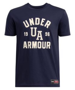 Under Armour Boys-Boys’ UA Varsity Logo Short Sleeve-under armour near me