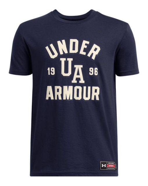 Under Armour Boys-Boys' UA Varsity Logo Short Sleeve-under armour near me