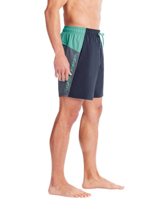 Under Armour Swimwear-Men's UA Colorblock Swim Volley Shorts-under armour near me - Image 2