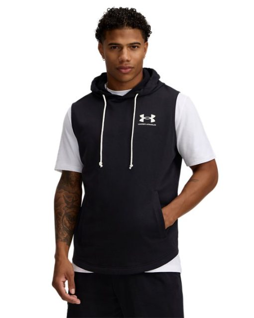 Under Armour Shirts & Tops-Men's UA Rival Terry Sleeveless Hoodie-under armour outlet