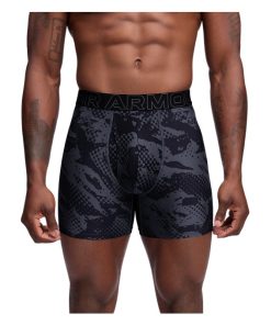 Under Armour Underwear-Men’s UA Performance Tech™ Printed 6″ Boxerjock®-underarmour outlet