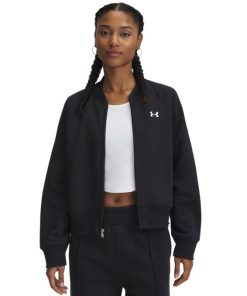 Under Armour Shirts & Tops-Women’s UA Rival Fleece Bomber-under armour outlet