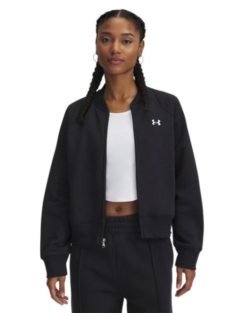 Under Armour Shirts & Tops-Women's UA Rival Fleece Bomber-under armour outlet