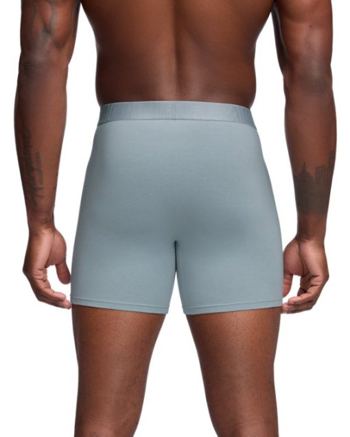 Under Armour Underwear-Men's UA Performance Cotton 6" 3-Pack Boxerjock®-under armour outlet - Image 2