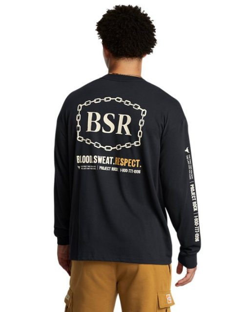 Under Armour Shirts & Tops-Men's Project Rock BSR Long Sleeve-underarmour outlet - Image 2