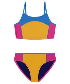 Under Armour Girls-Girls’ UA Colorblock Bikini-under armoir