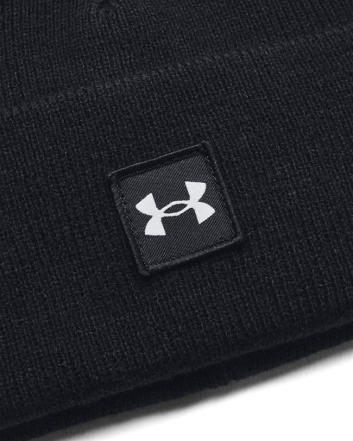 Under Armour Accessories-Men's UA Halftime Shallow Cuff Beanie-underarmour outlet - Image 2