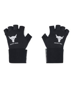 Under Armour Accessories-Men’s UA Project Rock Lifting Gloves-under armour near me