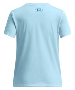 Under Armour Girls-Girls’ UA Big Logo Short Sleeve-under amour 2