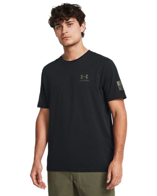 Under Armour Shirts & Tops-Men's UA Freedom Flag Gradient T-Shirt-under armor outlet