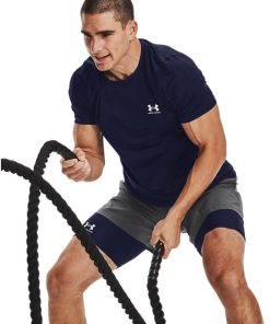 Under Armour Shirts & Tops-Men’s HeatGear® Fitted Short Sleeve-under armour factory house