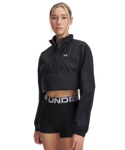 Under Armour Shirts & Tops-Women’s UA Rival Woven ½ Zip Anorak-under armour near me