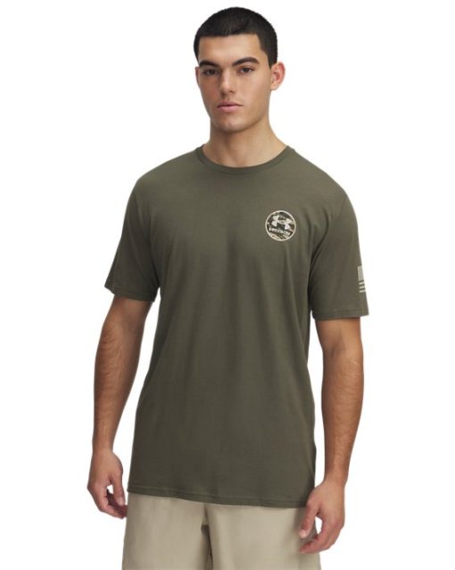 Under Armour Shirts & Tops-Men's UA Freedom By Land Short Sleeve-under armor