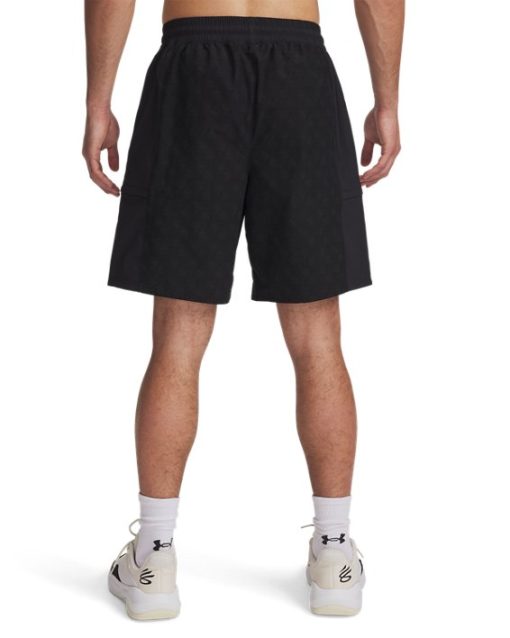 Under Armour Shorts-Men's Curry Woven Shorts-under armour factory house - Image 2