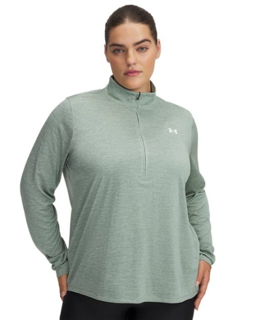 Under Armour Shirts & Tops-Women's UA Tech™ Twist ½ Zip-underarmour