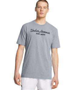 Under Armour Shirts & Tops-Men’s UA Golf Script Wordmark Short Sleeve-underarmour