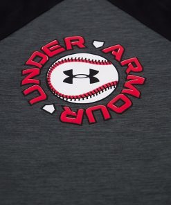 Under Armour Boys-Little Boys’ UA Tech™ Baseball Raglan Short Sleeve-under armour outlet 2