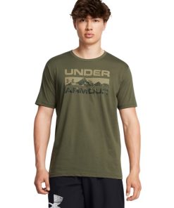 Under Armour Shirts & Tops-Men’s UA Stacked Logo Fill T-Shirt-underarmour outlet