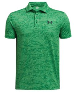 Under Armour Boys-Boys’ UA Drive Jacquard Polo-underarmour