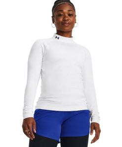 Under Armour Shirts & Tops-Women’s ColdGear® Mock Neck Long Sleeve-under armor outlet