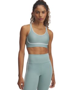 Under Armour Sports Bras-Women’s UA Infinity Mid Piped Sports Bra-underarmour