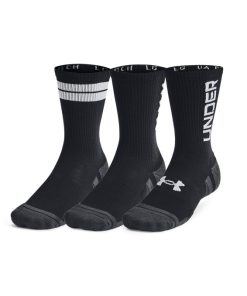 Under Armour Socks-Unisex UA Performance Tech 3-Pack Crew Socks-under armour factory house