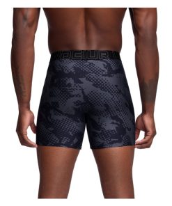 Under Armour Underwear-Men’s UA Performance Tech™ Printed 6″ Boxerjock®-underarmour outlet 2