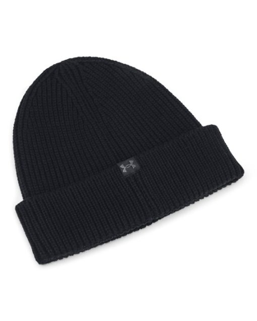 Under Armour Accessories-Men's UA Halftime Wool Cuff Beanie-under armor - Image 2