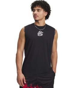 Under Armour Shirts & Tops-Men’s Curry Sleeveless T-Shirt-under armour outlet