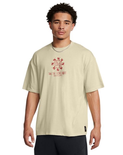 Under Armour Shirts & Tops-Men's UA Heavyweight Oversized Scenic Route Short Sleeve-under armoir