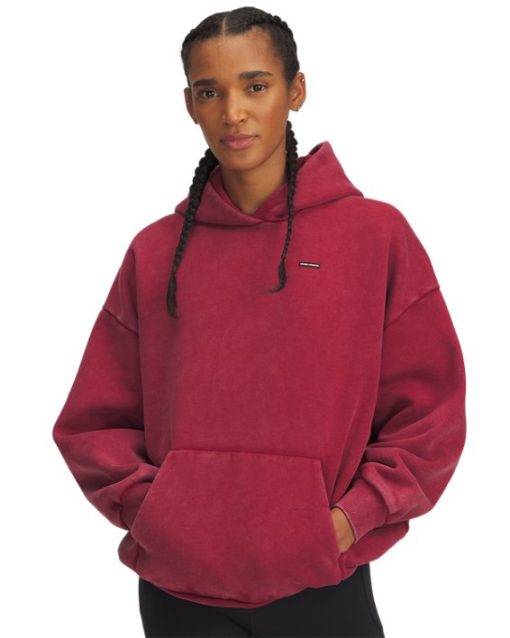 Under Armour Shirts & Tops-Women's UA Icon Heavyweight Fleece Oversized Hoodie-underarmour outlet