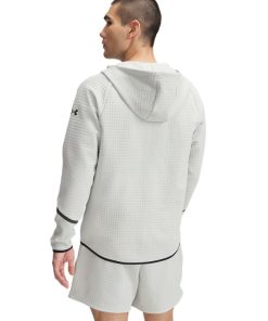 Under Armour-Men’s UA Unstoppable Fleece Grid Full-Zip-under armor 2