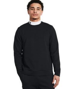 Under Armour Shirts & Tops-Men’s UA Unstoppable Fleece Grid Crew-underarmour outlet