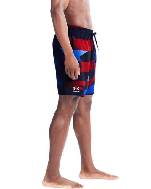 Under Armour Swimwear-Men's UA Flag Streamer Swim Volley Shorts-underarmour outlet - Image 2