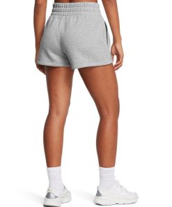 Under Armour Shorts-Women’s UA Icon Fleece Boxer Shorts-under amour 2