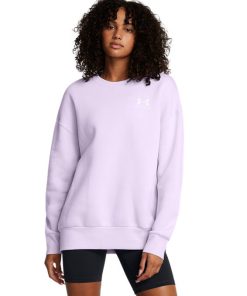 Under Armour Shirts & Tops-Women’s UA Icon Fleece Oversized Crew-under armour factory house