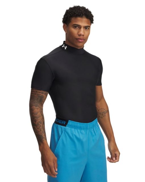 Under Armour Shirts & Tops-Men's HeatGear® OG Compression Mock Short Sleeve-under armor