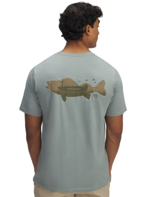 Under Armour Shirts & Tops-Men's UA Walleye Short Sleeve-under armor - Image 2