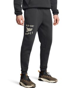 Under Armour Pants & Leggings-Men’s Project Rock Icon Fleece Veterans Day Pants-underarmour outlet